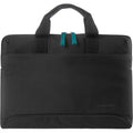 Tucano Milano Italy Smilza super slim bag/sleeve with strap for notebook 13.3in/14in - Black – Accessorio premium elegante