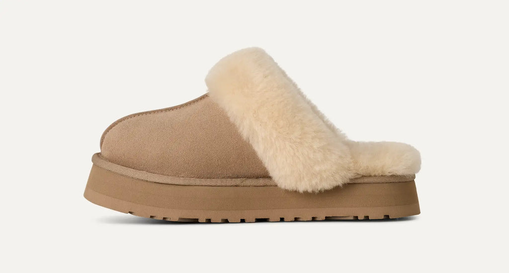 UGG Women's Disquette Slippers in Sand
