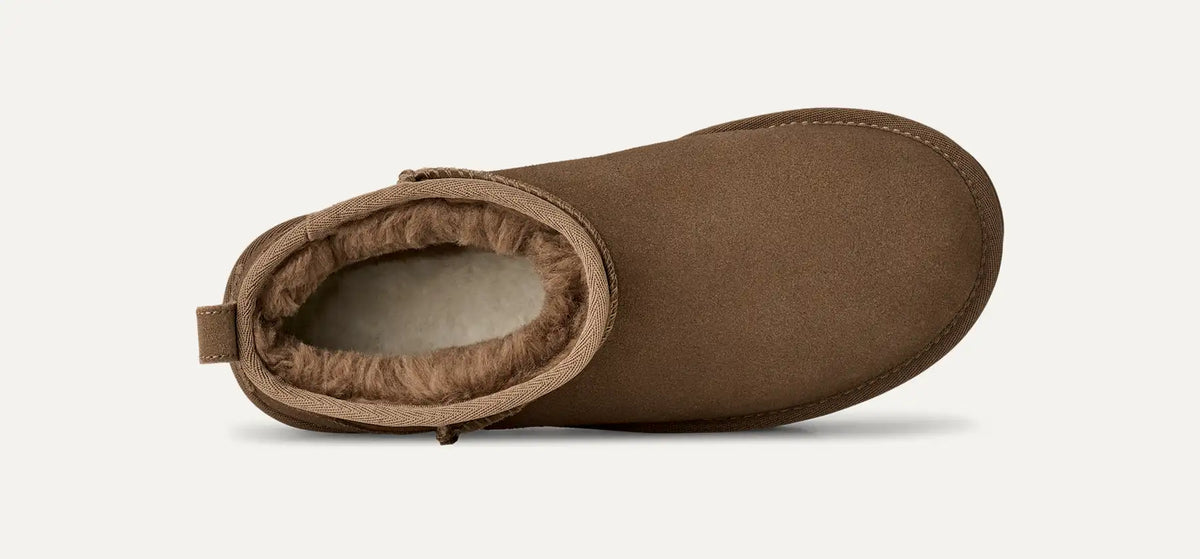 UGG Women's Classic Ultra Mini Platform Boots in Light Bronze