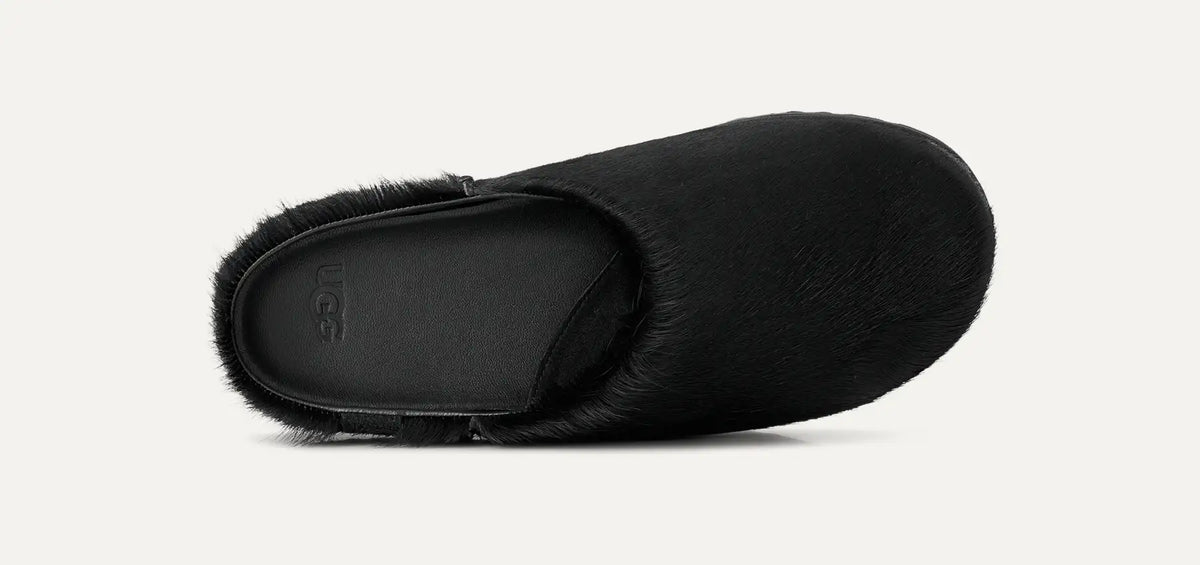 UGG Clog Otzo Calf Hair Women's in Black