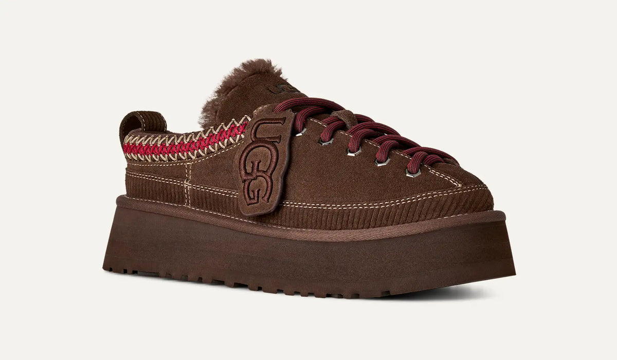 UGG Scarpe stringate Heritage Donna in Burnt Cedar