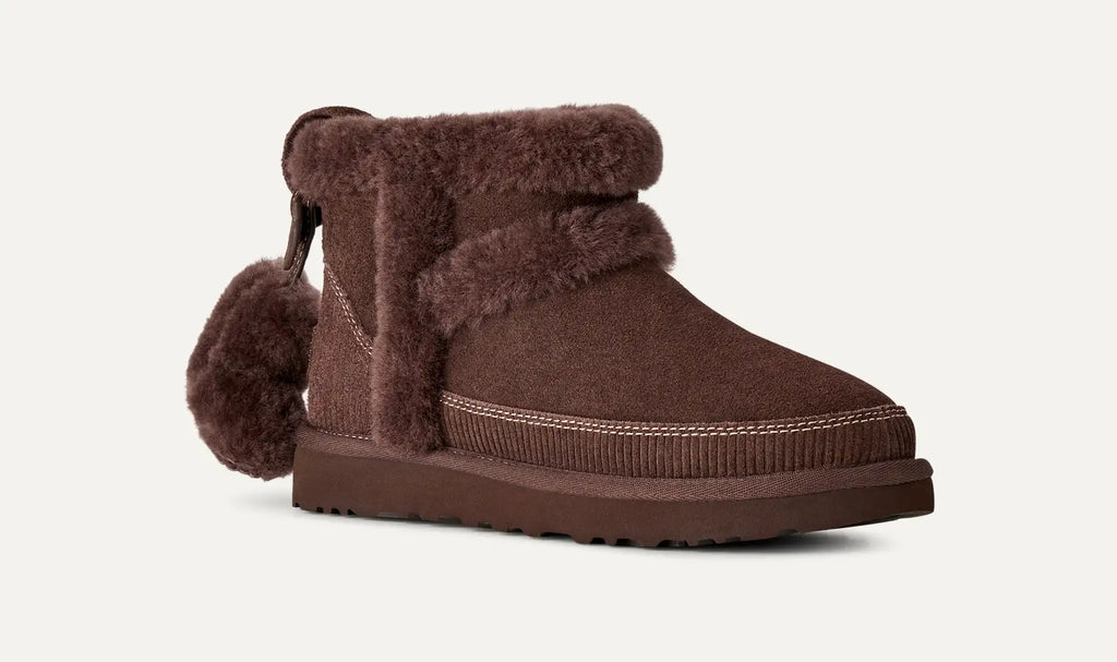UGG Stivali Classic Mini Heritage Donna in Burnt Cedar