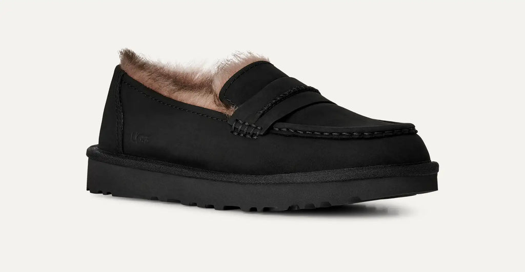UGG Ellis Nubuck Moccasins Women's in Black