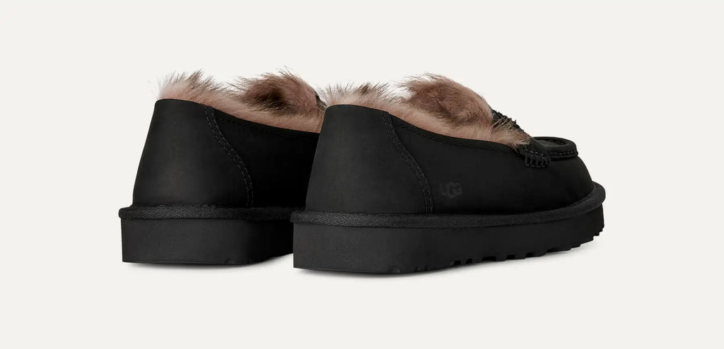 UGG Ellis Nubuck Moccasins Women's in Black