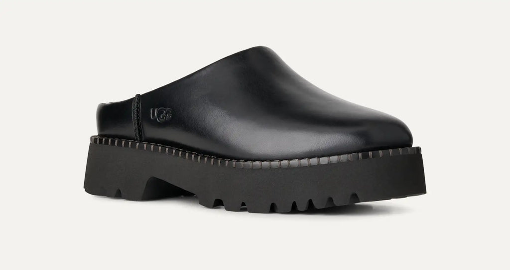 UGG Clog Uptowner Women's in Black Leather
