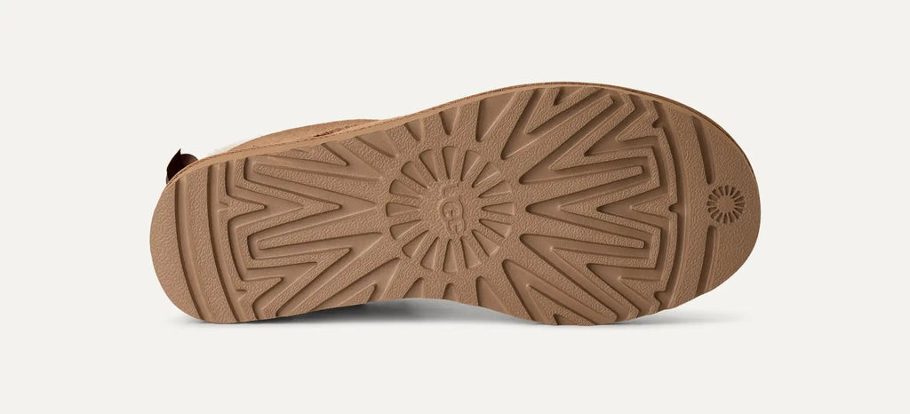 UGG Women's Ultra Mini Bailey Bow Boots in Chestnut