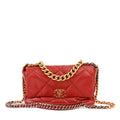 Chanel 19 Red Lipstick Jumbo w/ Multi Hardware – Accessorio premium elegante