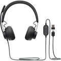 Logitech Zone Wired USB-C Over the Head Headset (Microsoft Certified) – Accessorio premium elegante