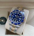 SUBMARINER DATE GOLD & BLUE