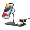 Native Union Snap 3-in-1 Wireless Charger Black – Accessorio premium elegante
