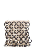 Chanel 2018 Limited Edition Black & Gold Leather & Chain Ring Cross-Body