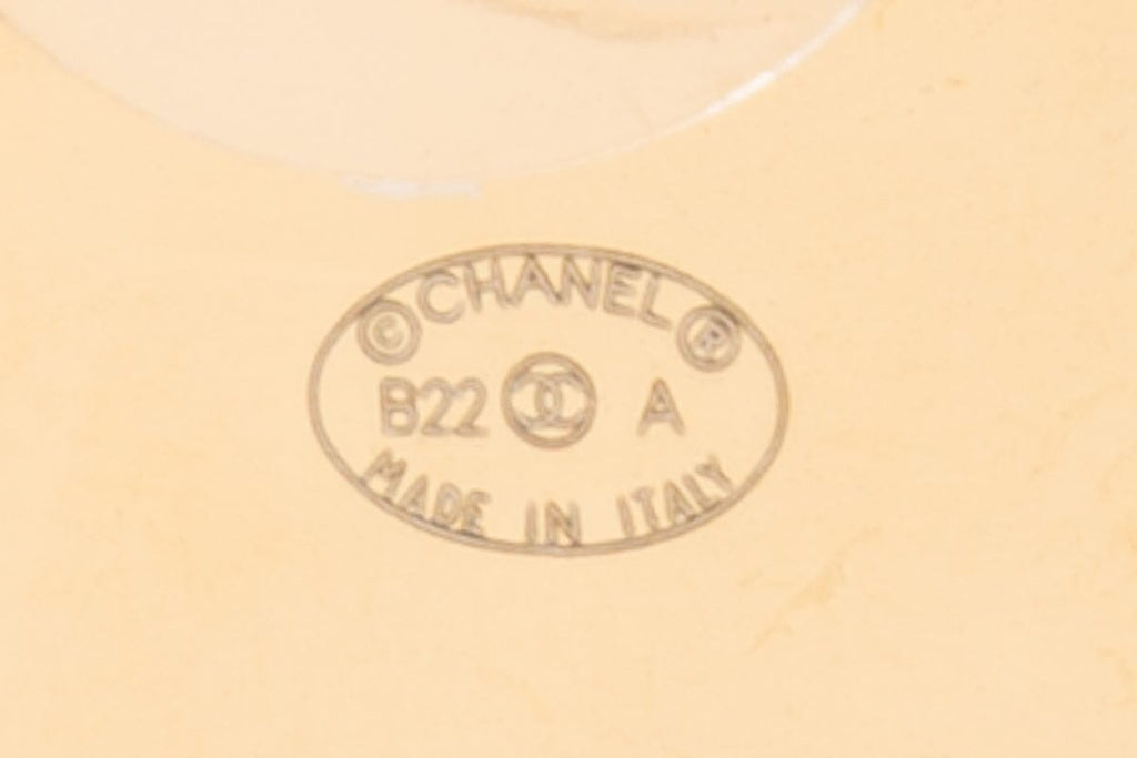Chanel 2022 Gold Rue Cambon Stud Earrings