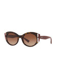 Valentino Women Sunglasses Dark brown -- -- – Accessorio premium elegante