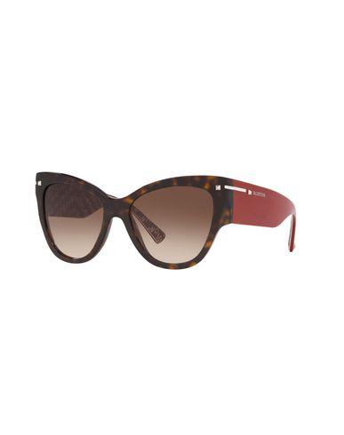 Valentino Women's Sunglasses Dark brown -- --