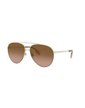 Burberry Women's Sunglasses Gold 59 mm