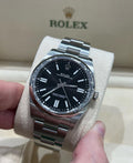 OYSTER PERPETUAL BLACK DIAL