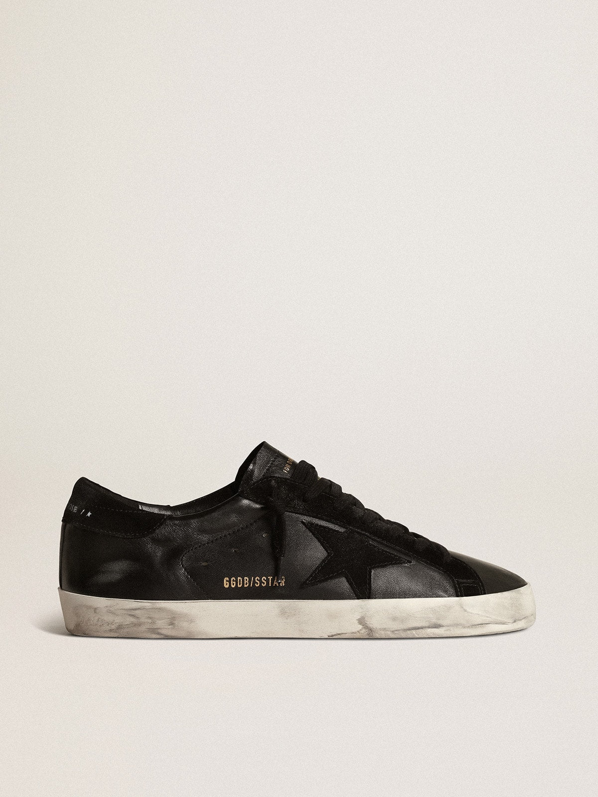 Super star nere con stella suede