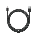 Native Union Belt Cable Ultra Strength Lightning to USB Cable 3 Meter - Cosmos/Black – Accessorio premium elegante