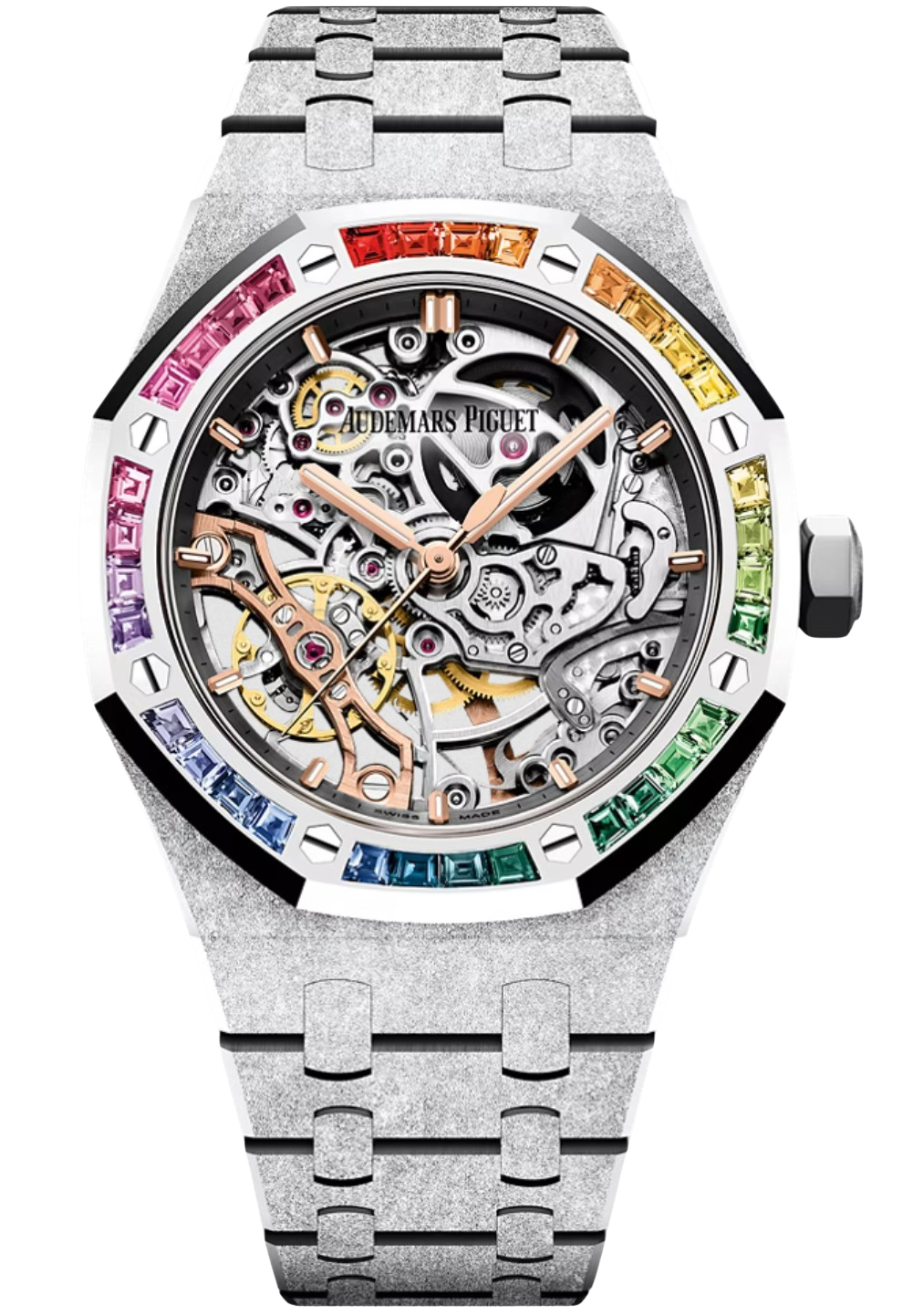 Audemars Piguet Royal Oak Frosted Gold Double Balance Wheel Openworked – Accessorio premium elegante