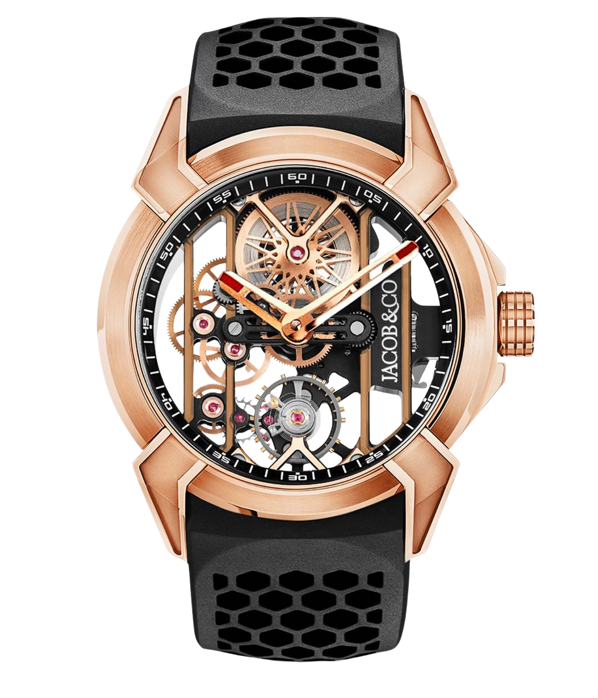 Jacob & Co. Epic X Skeleton - Rose Gold – Accessorio premium elegante