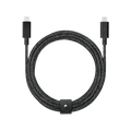 Native Union Belt Cable Ultra Strength USB-C to USB-C Cable 2.4 Meter - Cosmos/Black – Accessorio premium elegante