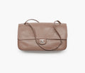 MAXI FLAPBAG MARRONE