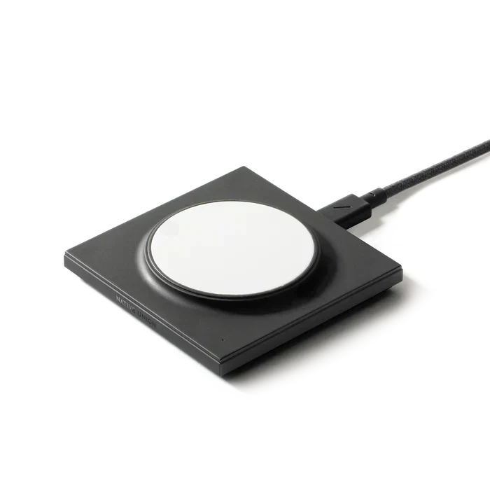 Native Union Drop Magnetic Wireless Charger - Black – Accessorio premium elegante