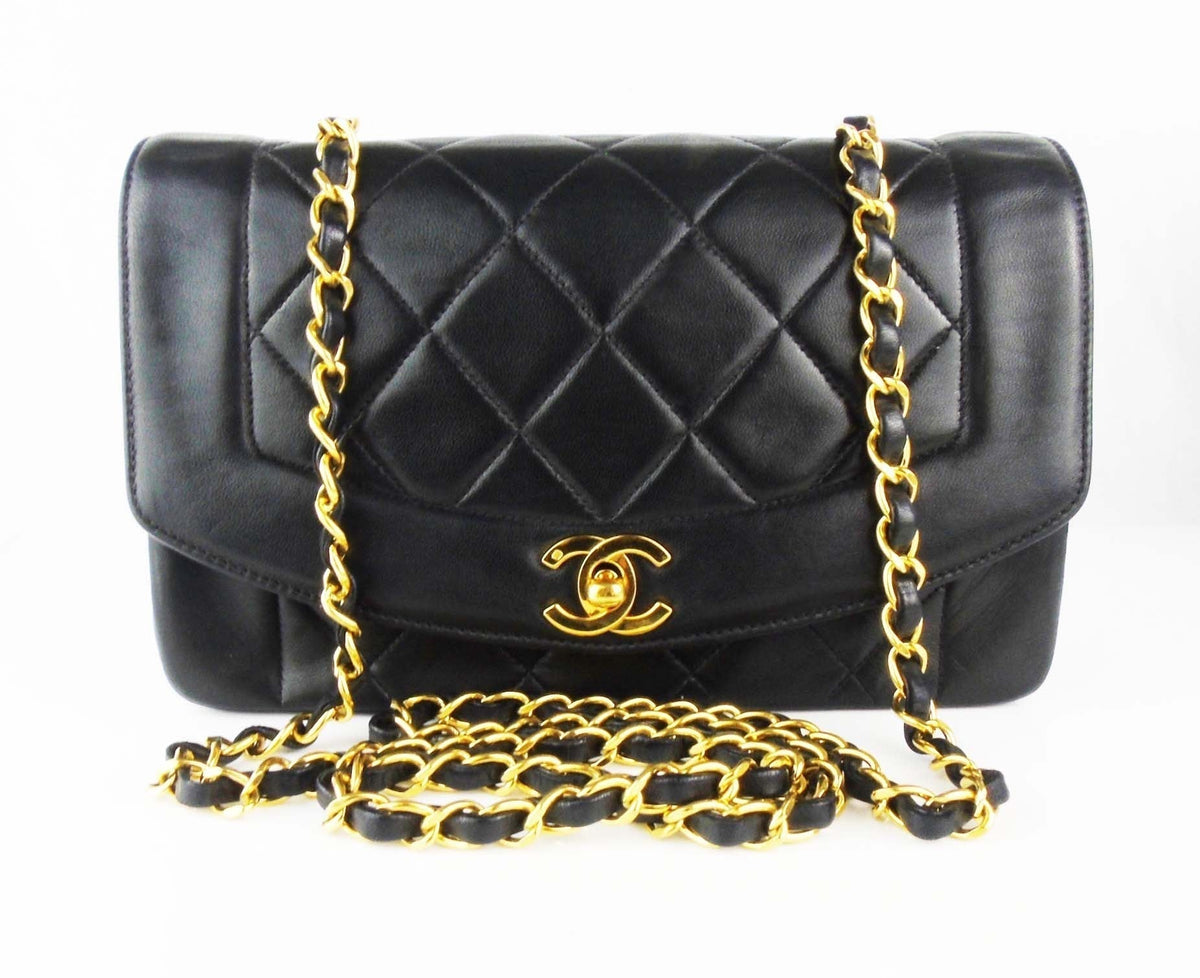 CHANEL 'Diana' 22  classic flap bag - vintage – Accessorio premium elegante