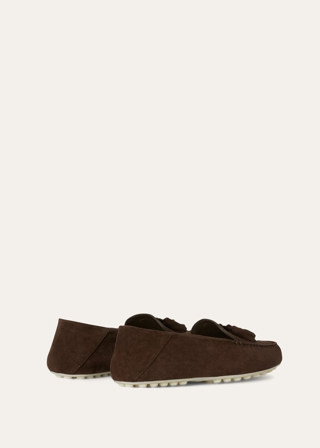 Mocassini Dot Sole Walk in Suède Cioccolato Donna