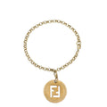 Fendi Gold FF Identification Charm Chain Bracelet – Accessorio premium elegante
