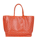 Goyard Anjou PM Orange Goyardine Canvas Palladium Hardware – Accessorio premium elegante