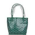 Goyard Goyardine Anjou Green Mini Bag Palladium Hardware – Accessorio premium elegante