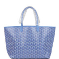 Goyard Goyardine Iris St. Louis PM Tote Bag Palladium Hardware – Accessorio premium elegante