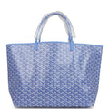 Goyard Goyardine Iris St. Louis GM Tote Bag Palladium Hardware – Accessorio premium elegante
