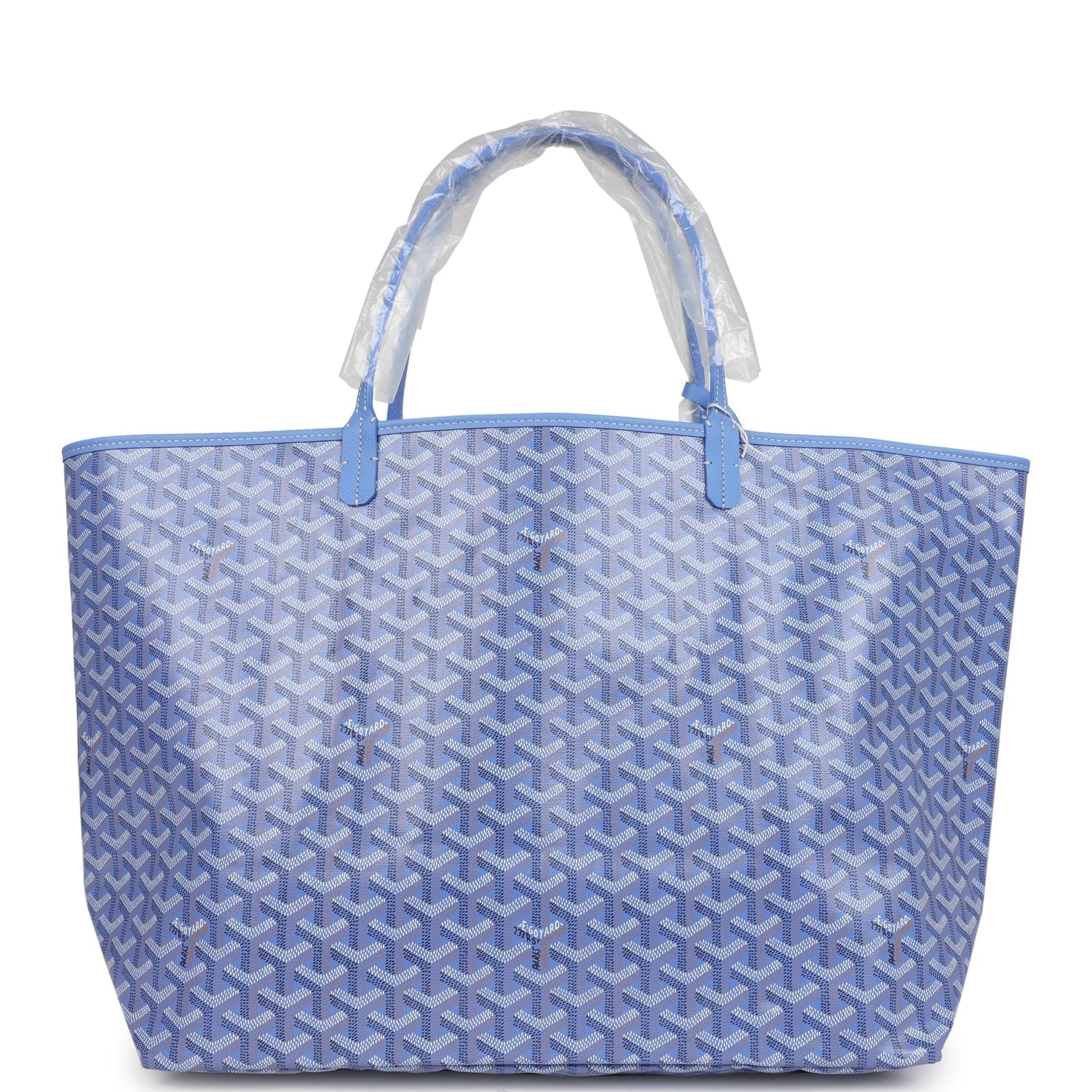 Goyard Goyardine Iris St. Louis GM Tote Bag Palladium Hardware – Accessorio premium elegante