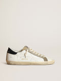 Golden Goose Super-Star Uomo con Stella Traforata e Talloncino Blu