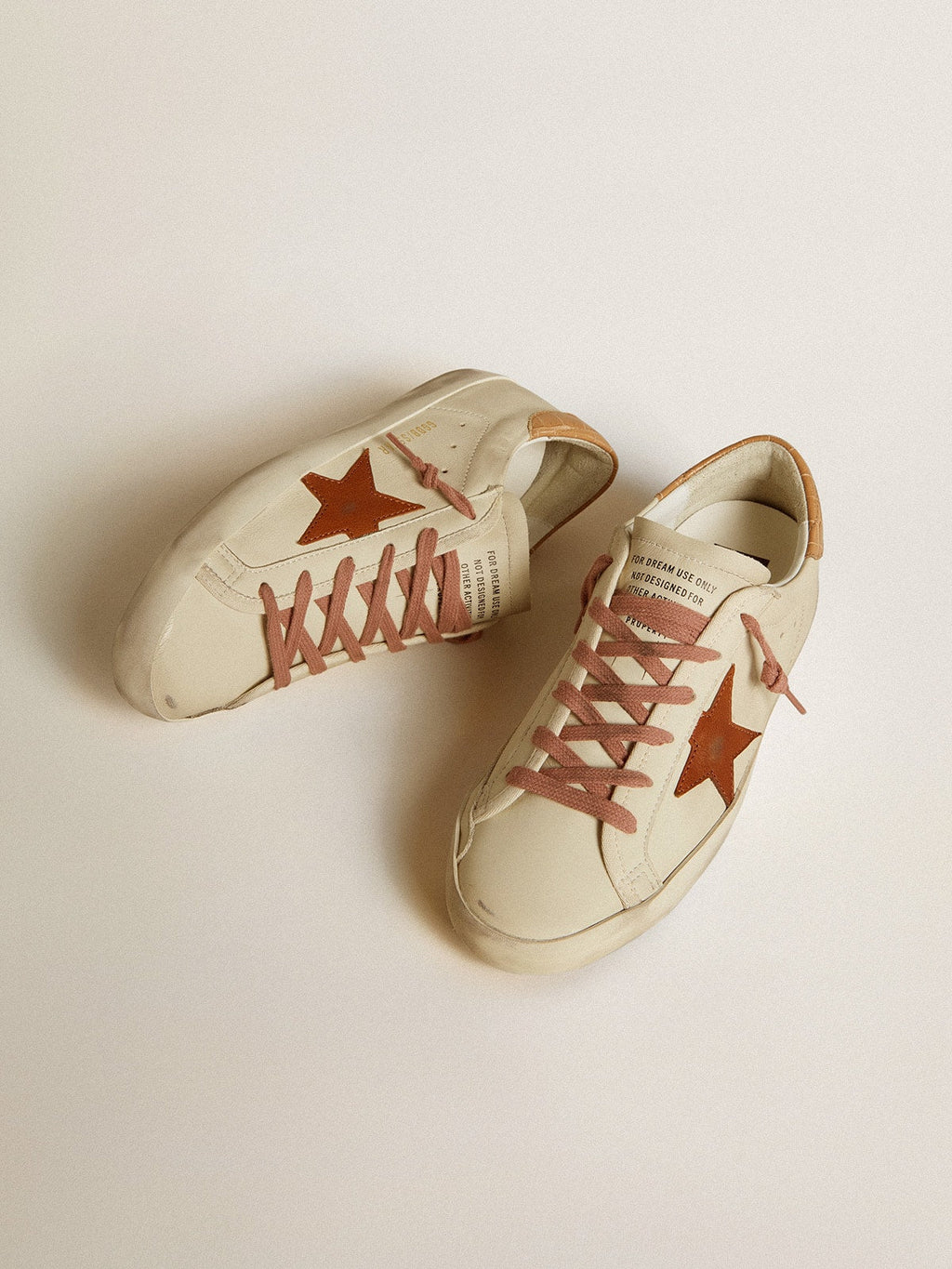 Golden Goose Super-Star Donna con Stella in Pelle e Talloncino in Pelle Stampa Coccodrillo