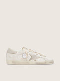 Golden Goose Super-Star Donna in Nappa con Stella e Talloncino con Cristalli Swarovski