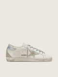 Golden Goose Super-Star Donna con Talloncino Argentato e Metal Studs Lettering