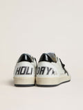 Golden Goose Ball Star Wishes Donna in Nappa con Stella e Talloncino in Naplak Nero
