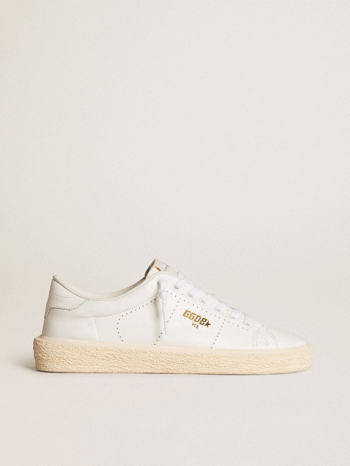 Golden Goose Tennis Donna in Pelle Bianca