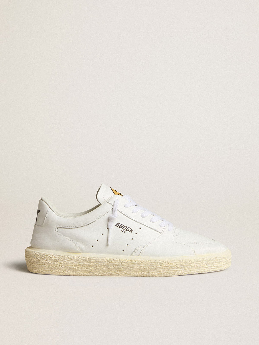 Golden Goose Tenth Star Donna in Pelle Bianca