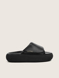 Golden Goose Ciabatte Space Star Donna in Pelle Nera