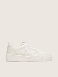 Golden Goose Ball Star Donna con Stella e Talloncino in Pelle Bianca