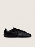 Golden Goose Marathon Speed Donna in Satin Nero con Stella Nera