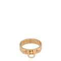 Hermes 18K Rose Gold Collier de Chien Small Model Ring 56 – Accessorio premium elegante