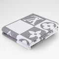BLANKET MONOGRAM Gray