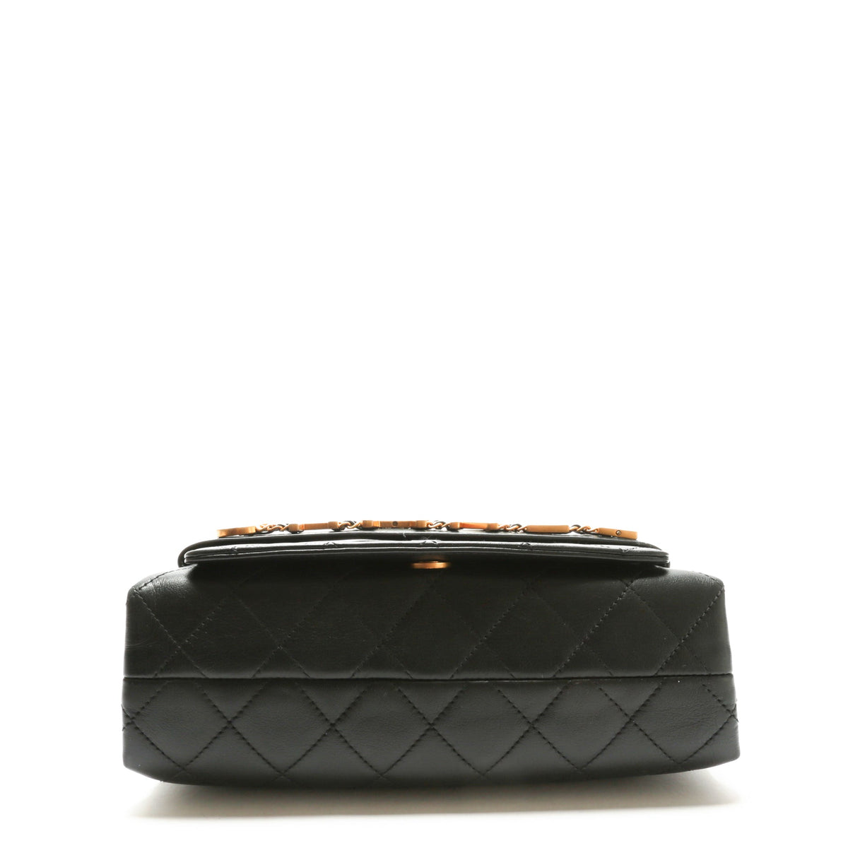 CHANEL 2020 Medium Enchained Flap Bag-Black