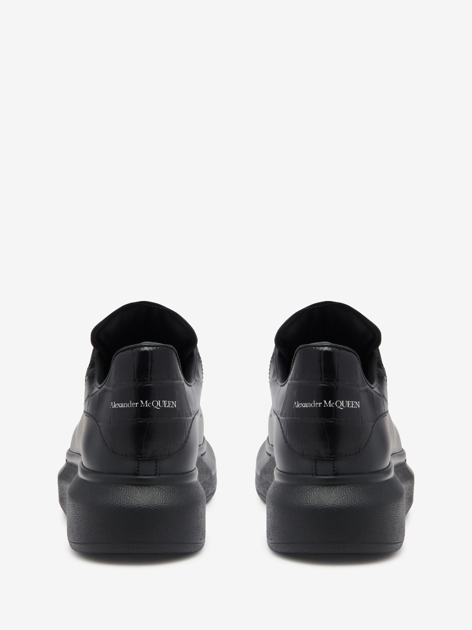 Sneaker Oversize in nero bianco Coccodrillo