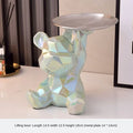 Geometric Bear Statue with Storage Tray – Stylish premium accessory